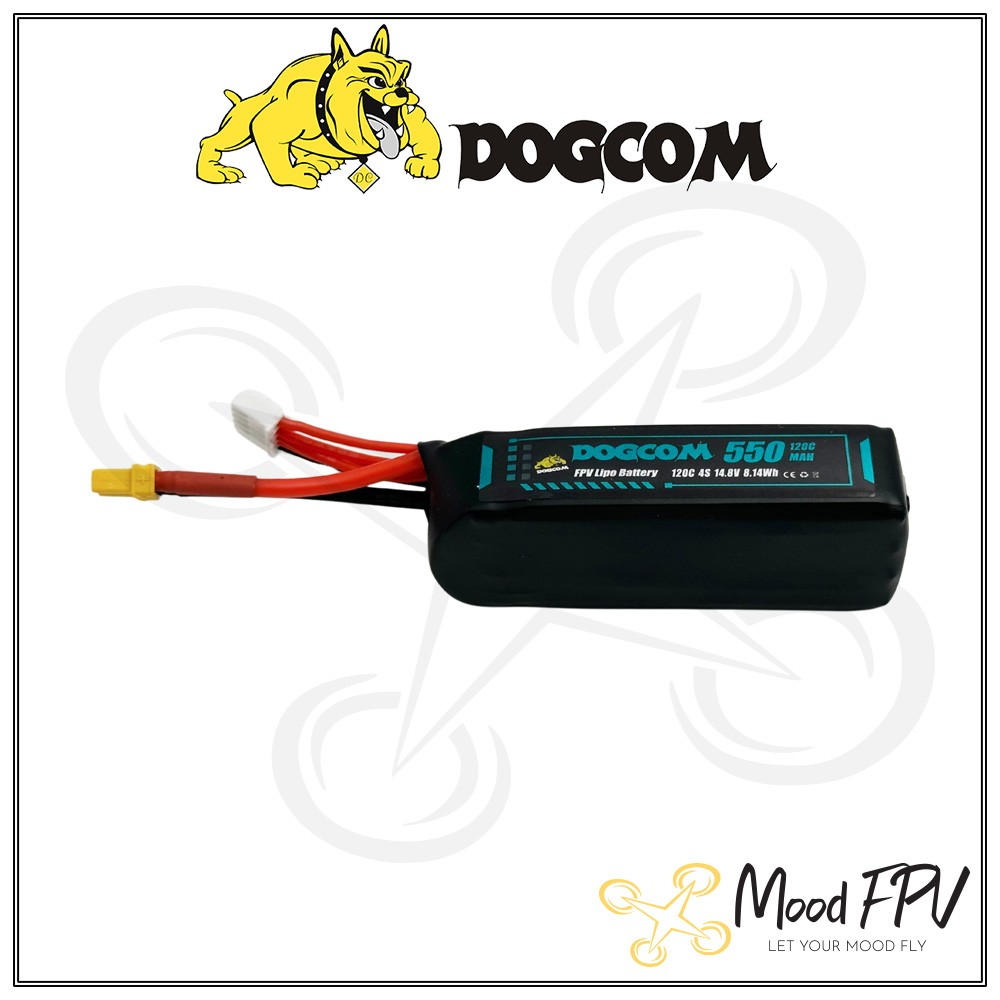 DOGCOM 550mAh 120C 14.8V 4S XT30 plug 1