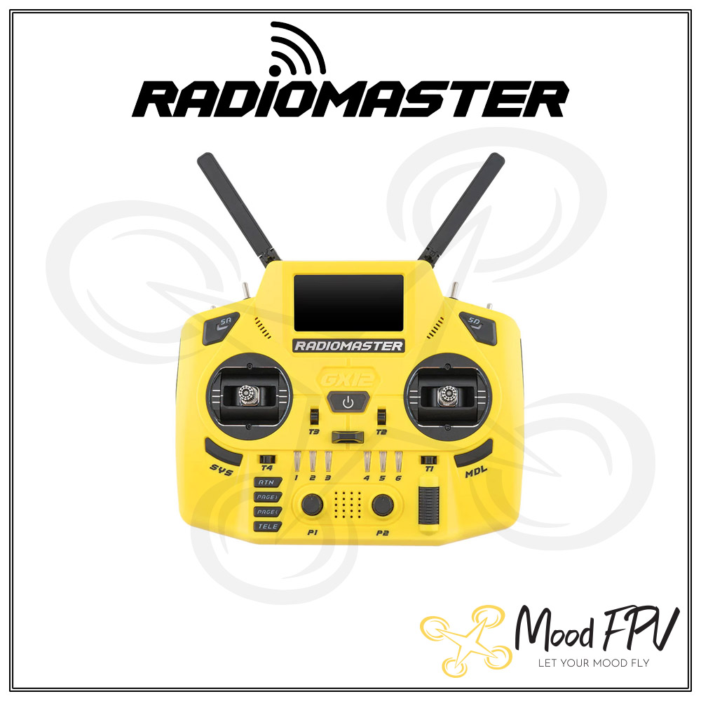 Radiomaster GX12 Crush Yellow